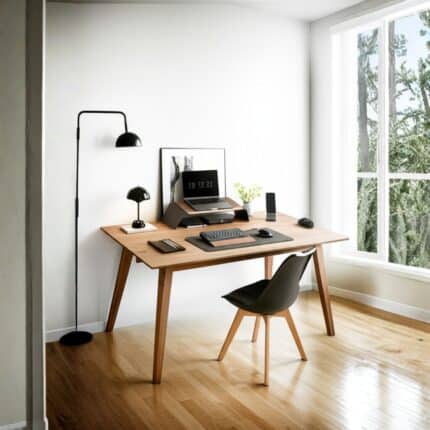 مكتب خشب زان غامق 100 * 50 w-526