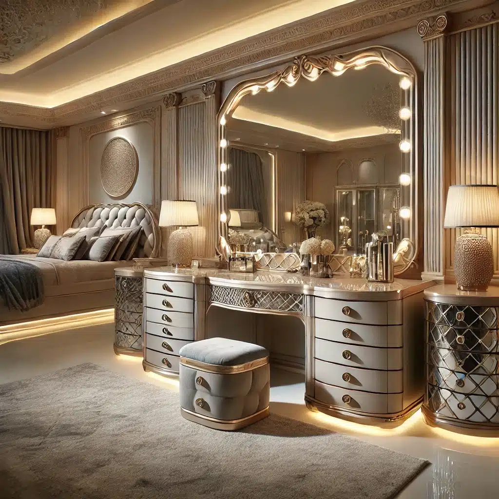 تسريحات غرف نوم كبيرة - Woodway Furniture