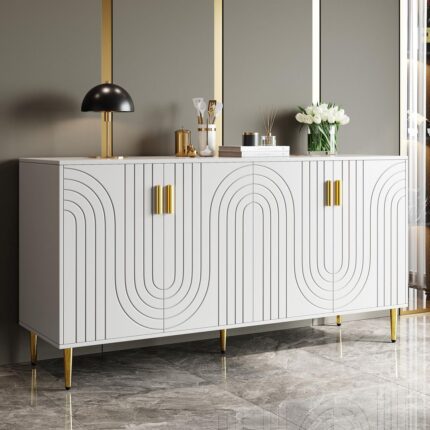 بوفيه – ام دي اف – 200x40x85 سم – W-711