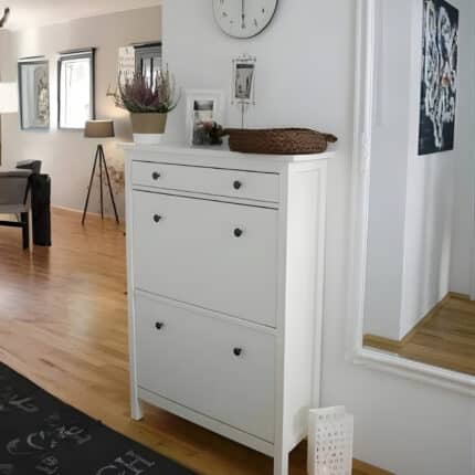 جزامه ابيض بدرج وضلفتين قلاب _ ST-28