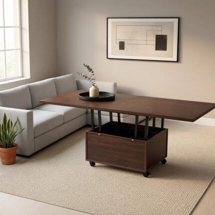 ترابيزة قهوة بميكانزم سفرة _ W-733