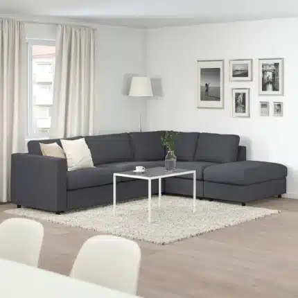 ركنة مع بوف خشب زان 200×220سم - HZ-25